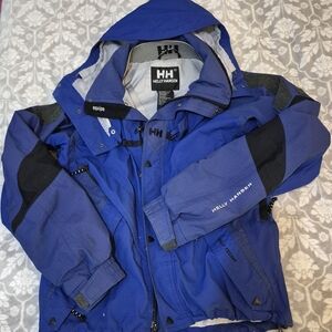 Helly Hansen Blue and Black Jacket